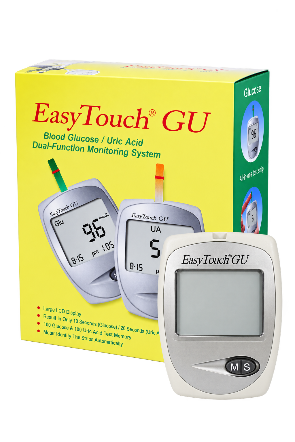 EasyTouch GU 血糖尿酸雙功能監測組